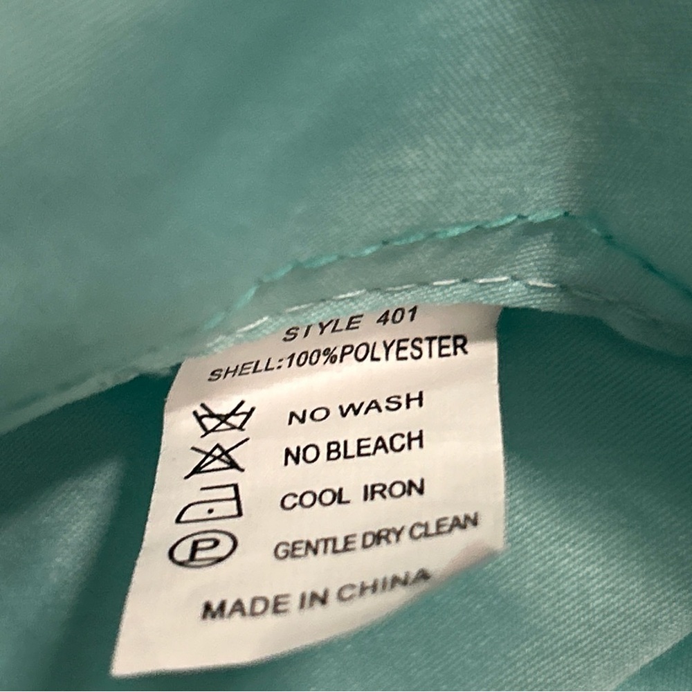 Amelia Couture Long‎ Dress | Green | Size 12 | NWT | D2 - Picture 14 of 14